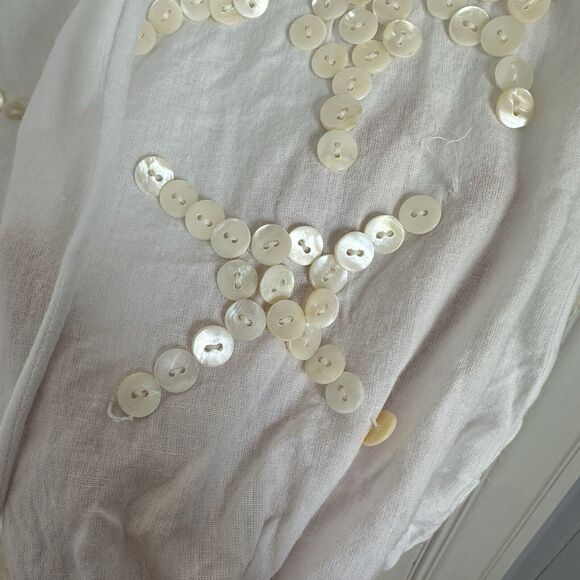 rose and rose honfluer Top mother of pearl Buttons Tassel Small - Picture 11 of 15